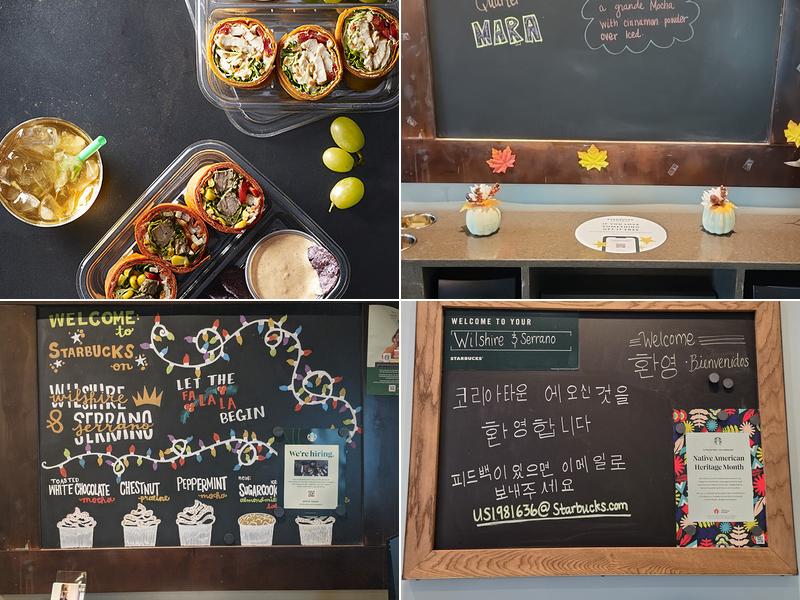 Starbucks Menu