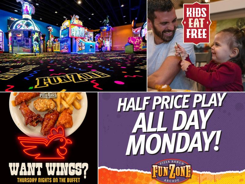 Pizza Ranch FunZone Arcade 1700 Market Ln SUITE 430, Norfolk