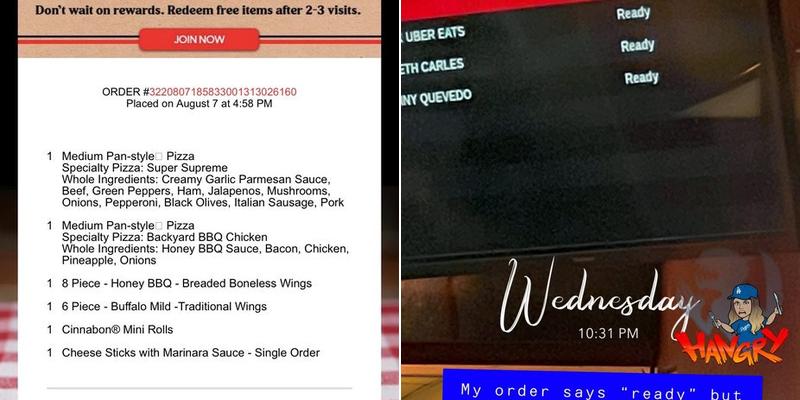Pizza Hut Menu