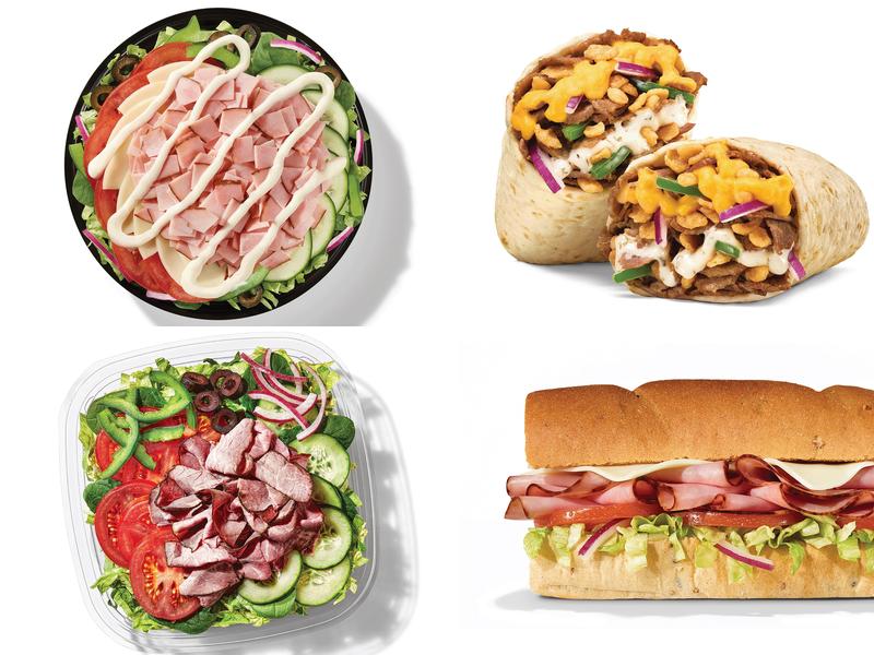 Subway Menu