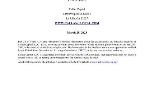 Callan Capital
