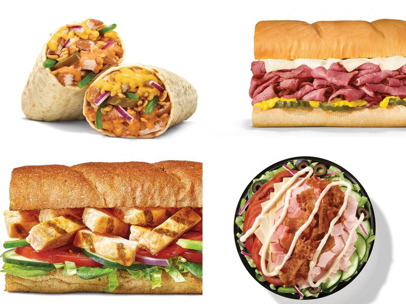 Subway Menu