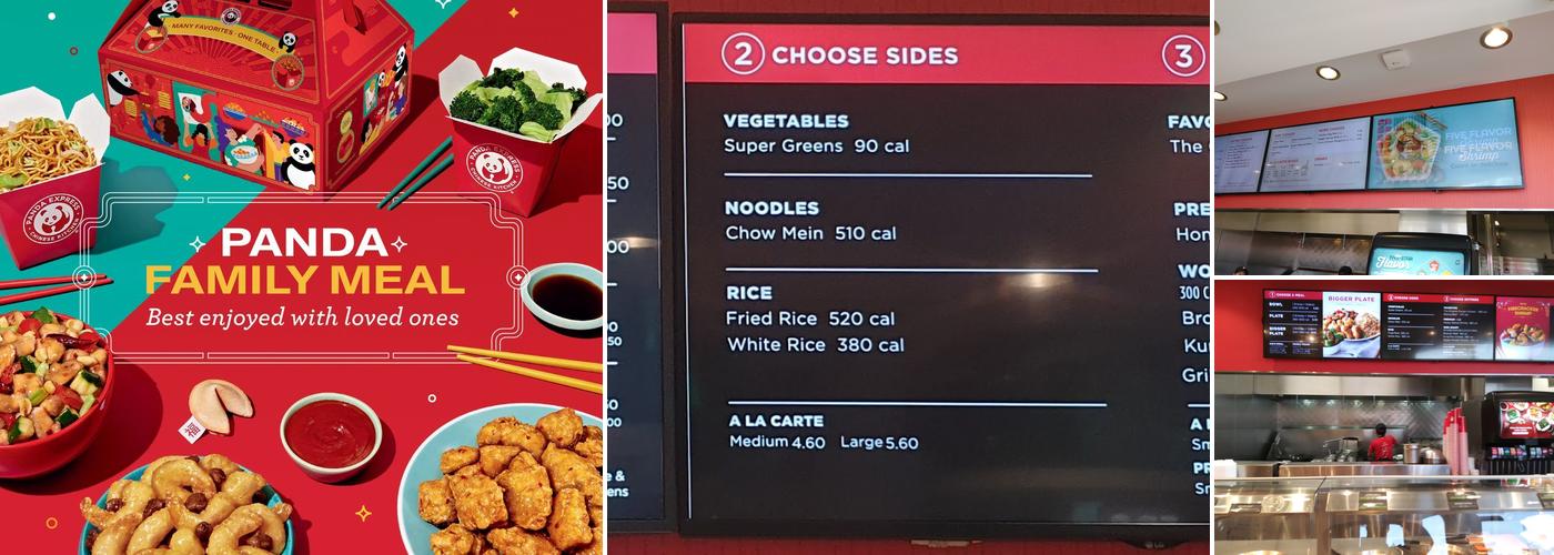 Panda Express Menu