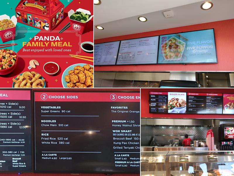 Panda Express Menu