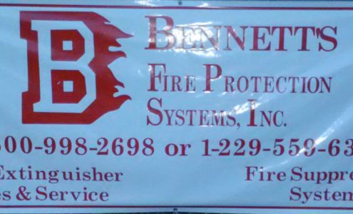 Bennett's Fire Protection Systems Inc 111 N Main St, Lake Park Georgia 31636