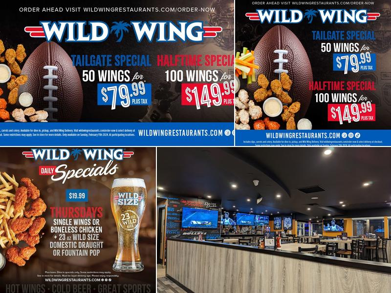 Wild Wing Menu
