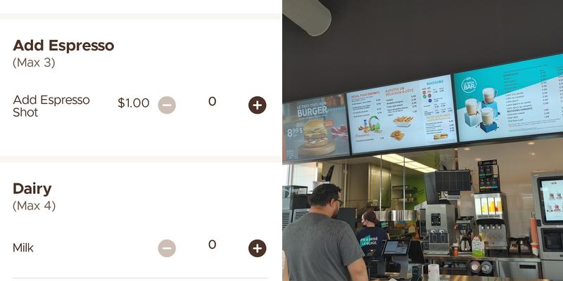 A&W Menu