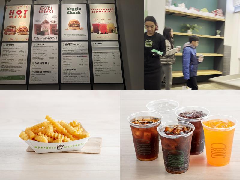 Shake Shack Prudential Center Menu