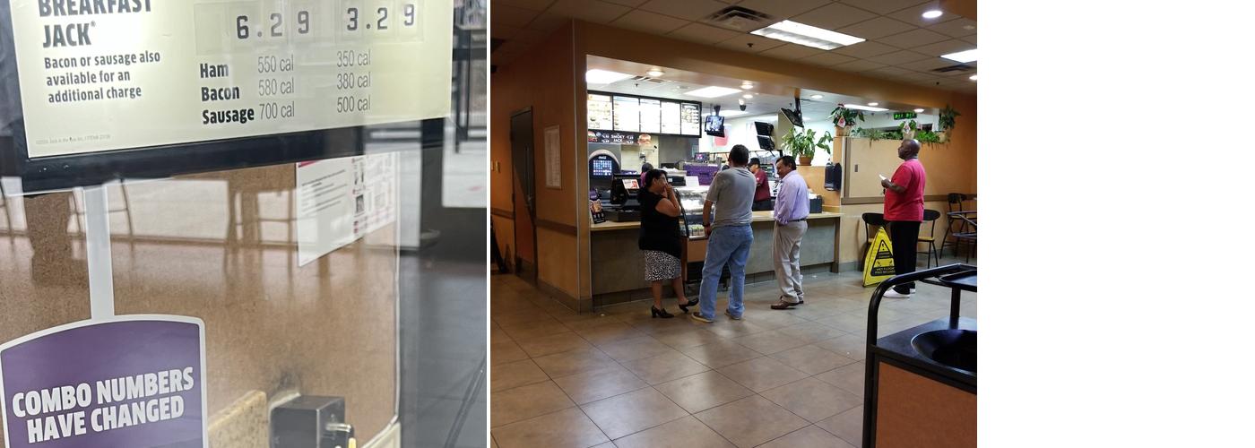 Jack in the Box Menu