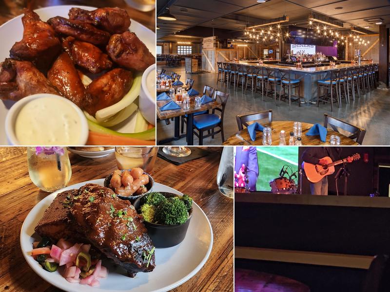 Shiners on the Levee Menu