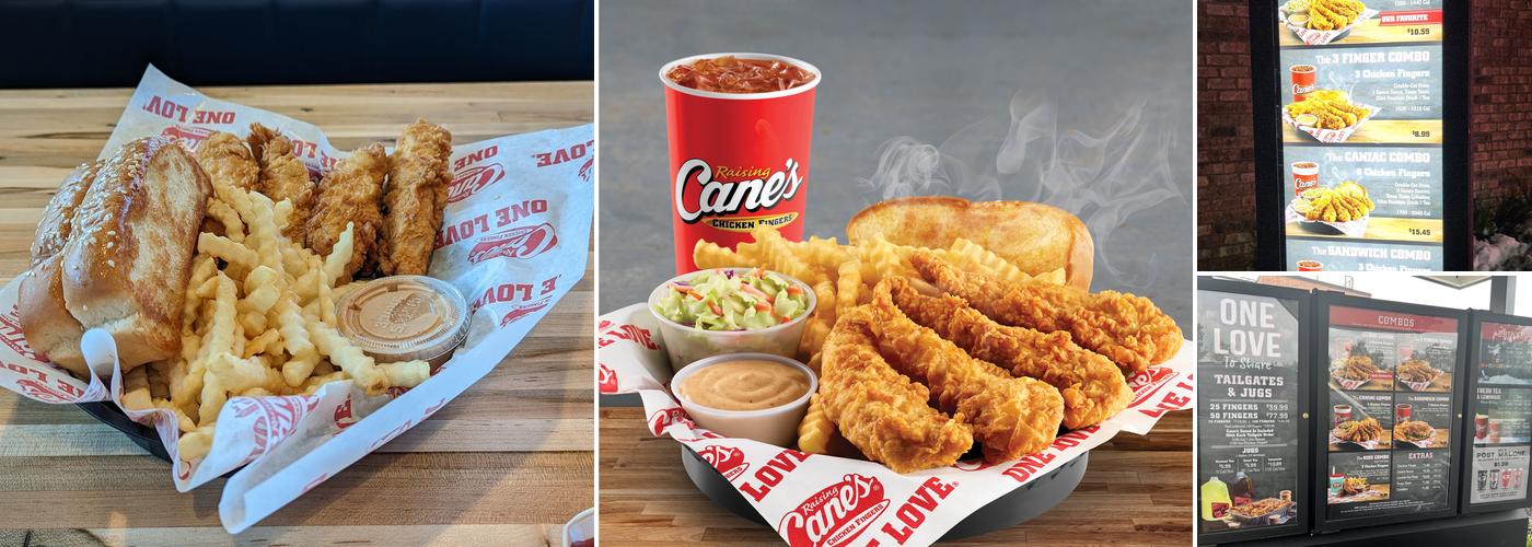 Raising Cane's Chicken Fingers Menu