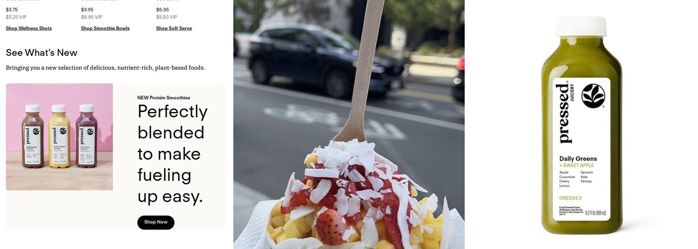 Pressed Juicery Menu