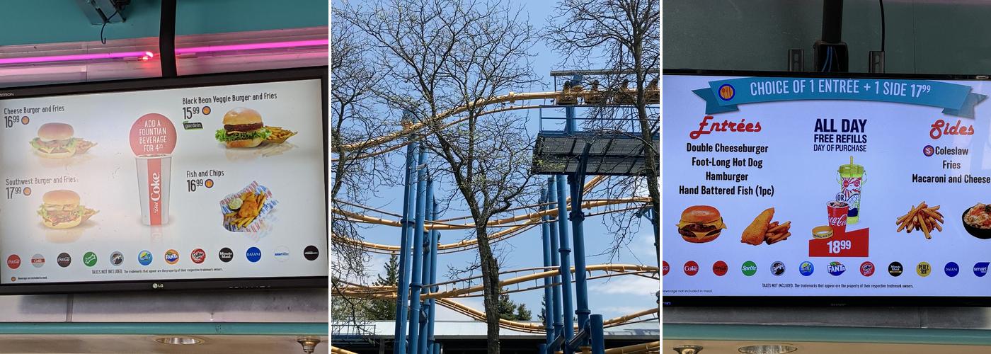 Coasters Drive-In Menu