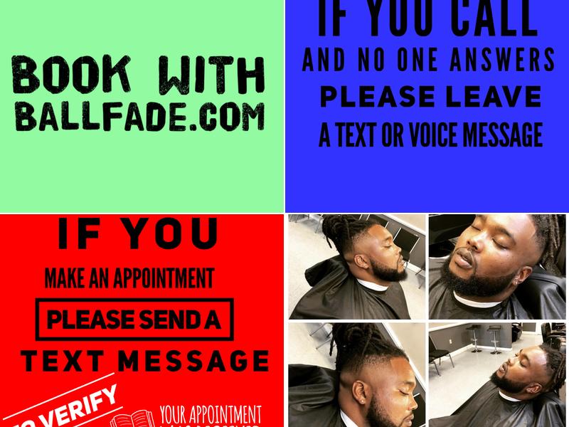 Bucket Ball Fade---------------located @ 1st Class Barber Lounge