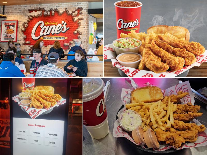 Raising Cane's Chicken Fingers Menu
