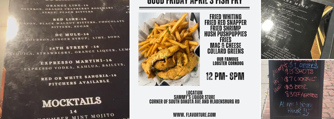 Flavorture Menu