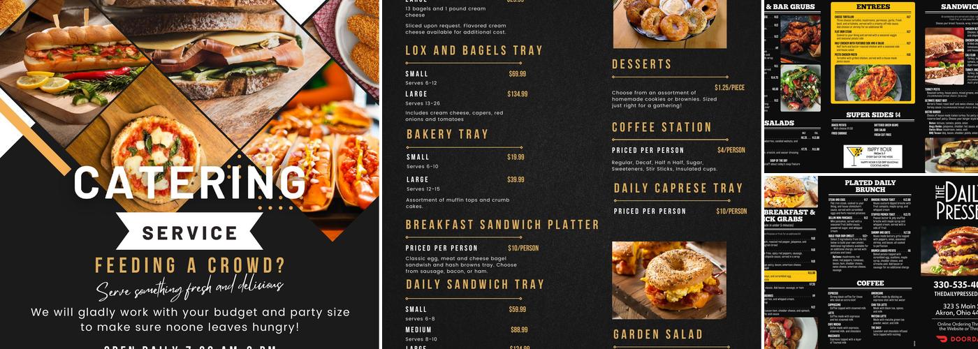 The Daily Pressed Menu