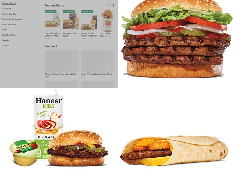 Burger King Menu