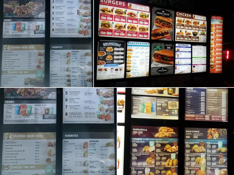 Taco Bell Menu