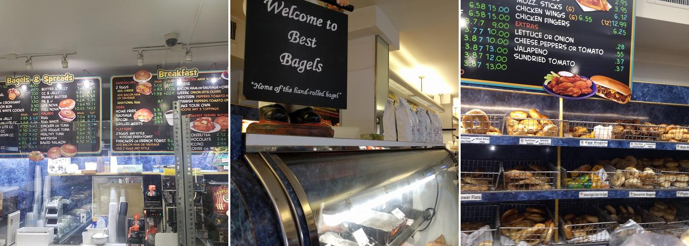 Best Bagels Menu