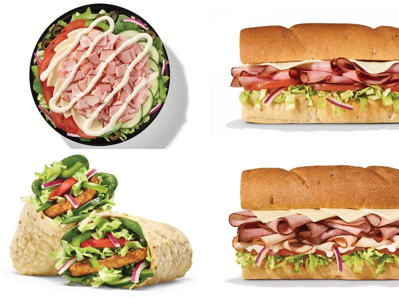 Subway Menu