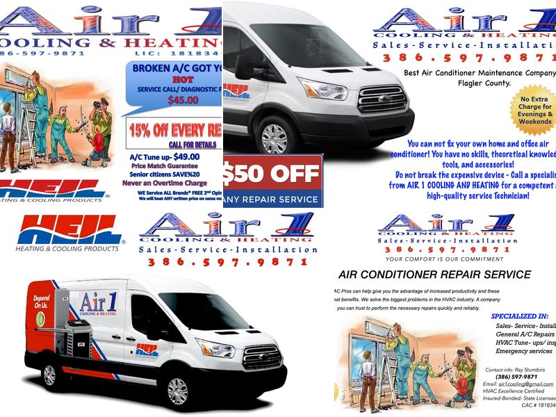 AIR 1 COOLING AND HEATING