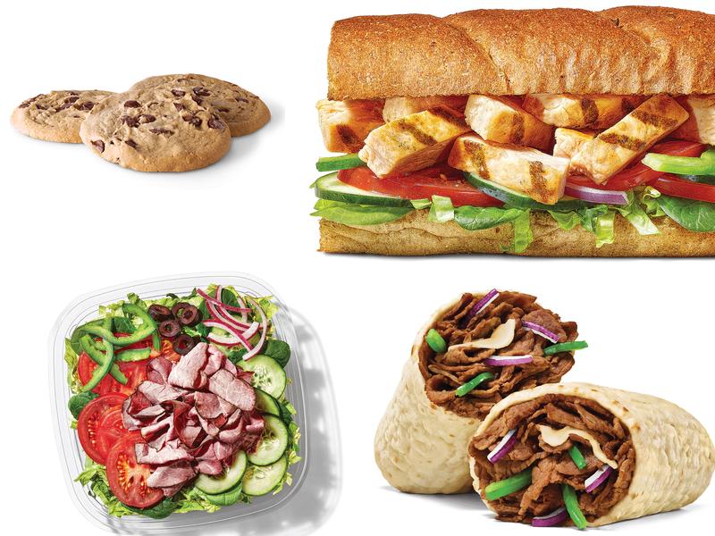 Subway Menu