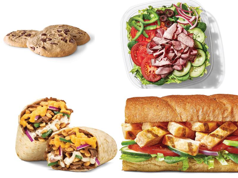 Subway Menu