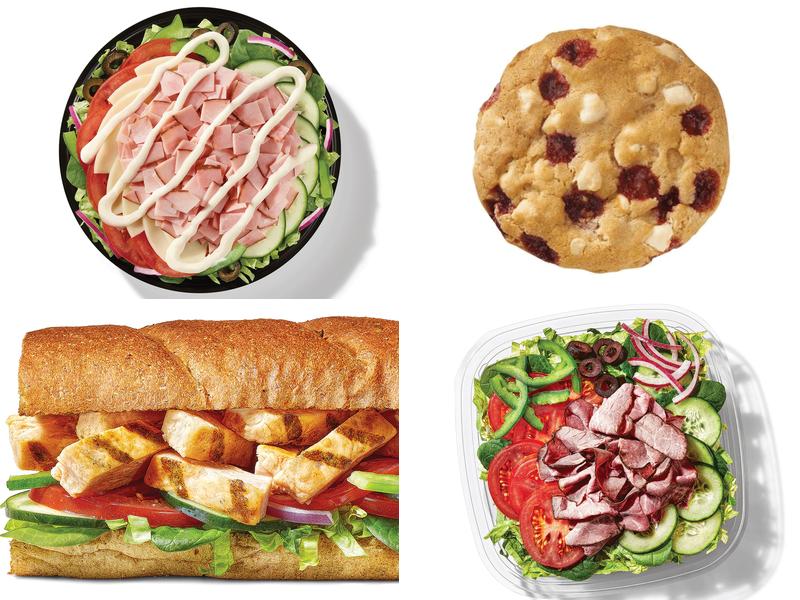 Subway Menu