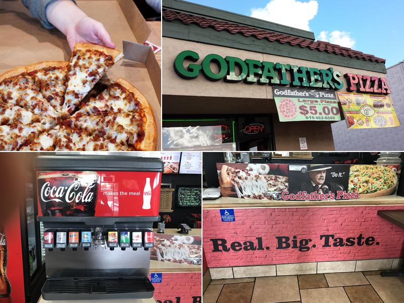 Godfather's Pizza 685 Sweetwater Rd, Spring Valley