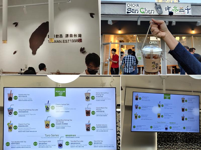 CHICHA San Chen Menu