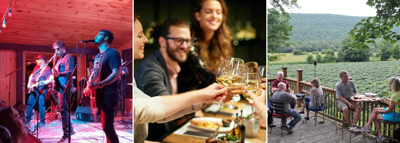 Inspire Moore Winery, Vineyard & Venue Menu