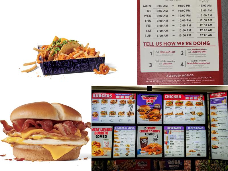 Jack in the Box Menu
