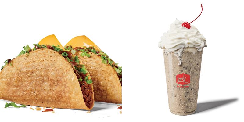 Jack in the Box Menu