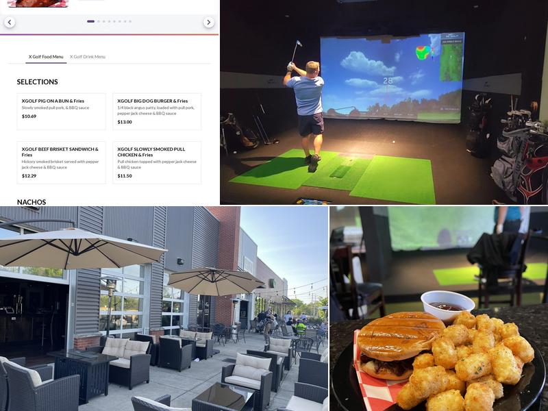 X-Golf Huntsville Menu