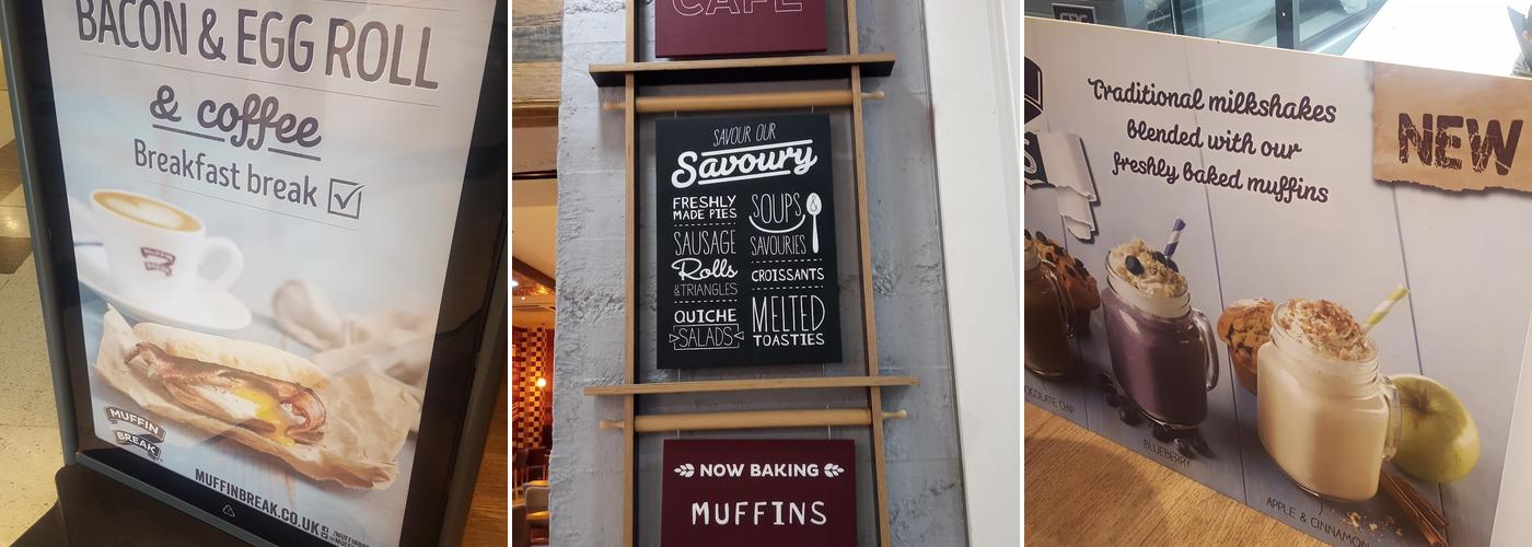 Muffin Break Menu