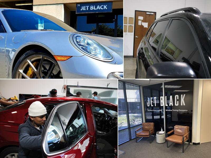 San Leandro Jet Black Tint & Glass
