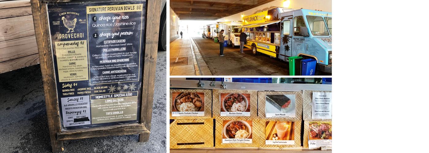 Off the Grid: 5th & Minna Menu