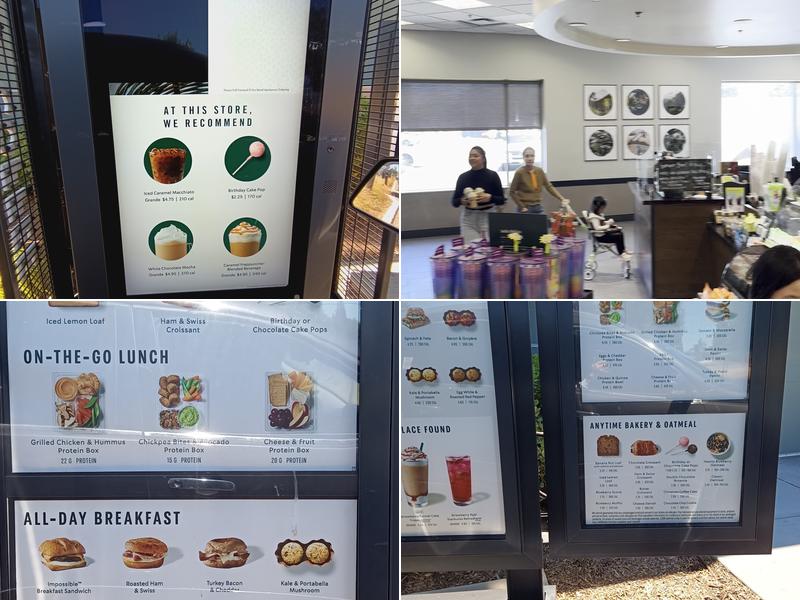 Starbucks Menu