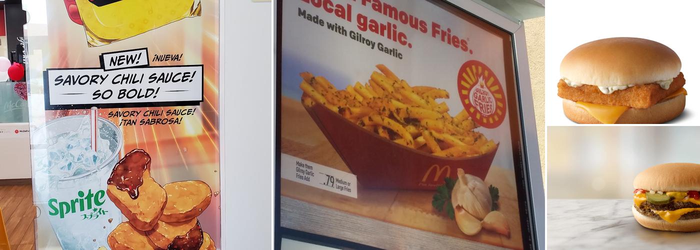 McDonald's Menu