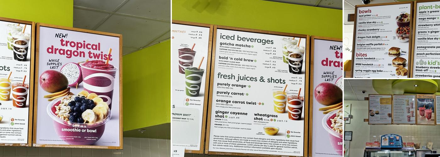 Jamba Menu