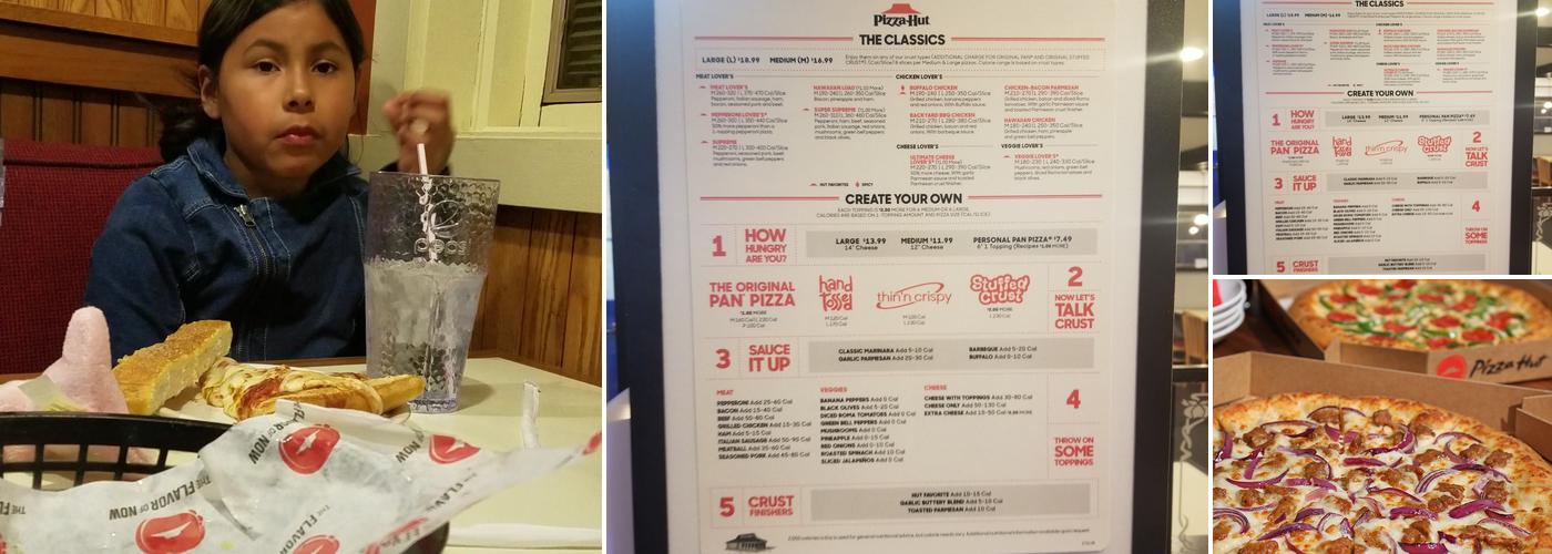 Pizza Hut Menu
