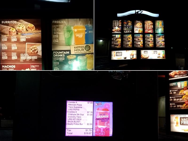 Taco Bell Menu