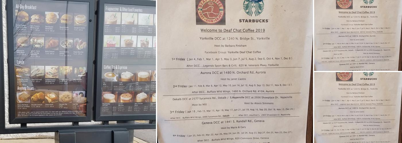 Starbucks Menu