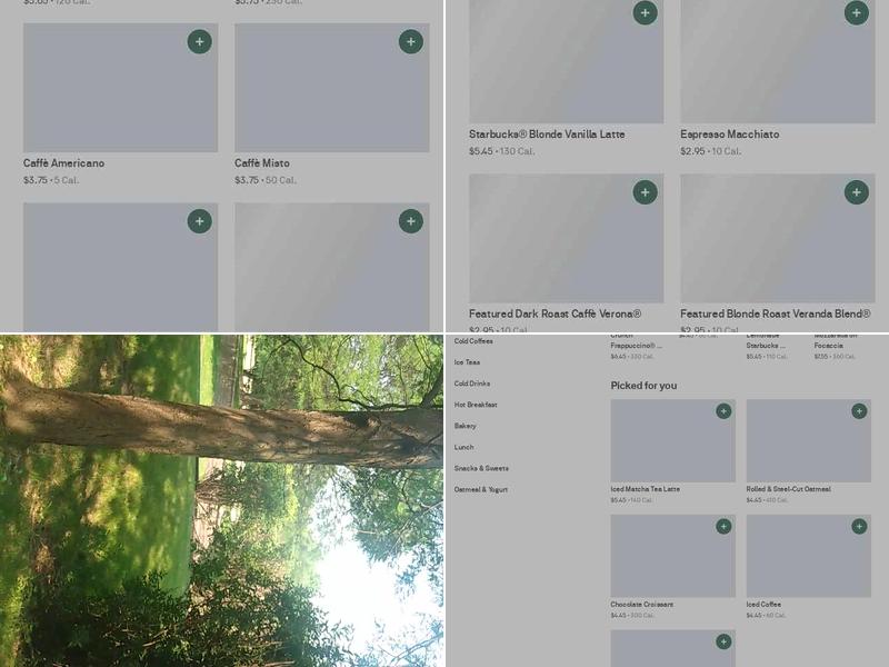 Starbucks Menu