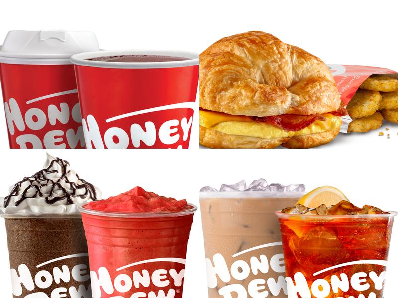 Honey Dew Donuts Menu