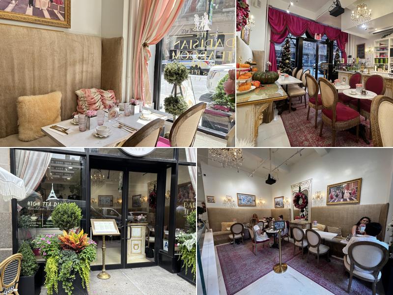 High Tea at The PARISIAN TEA ROOM NYC