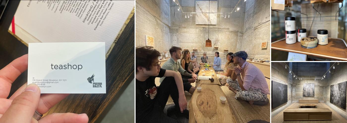 Puerh Brooklyn teashop Menu
