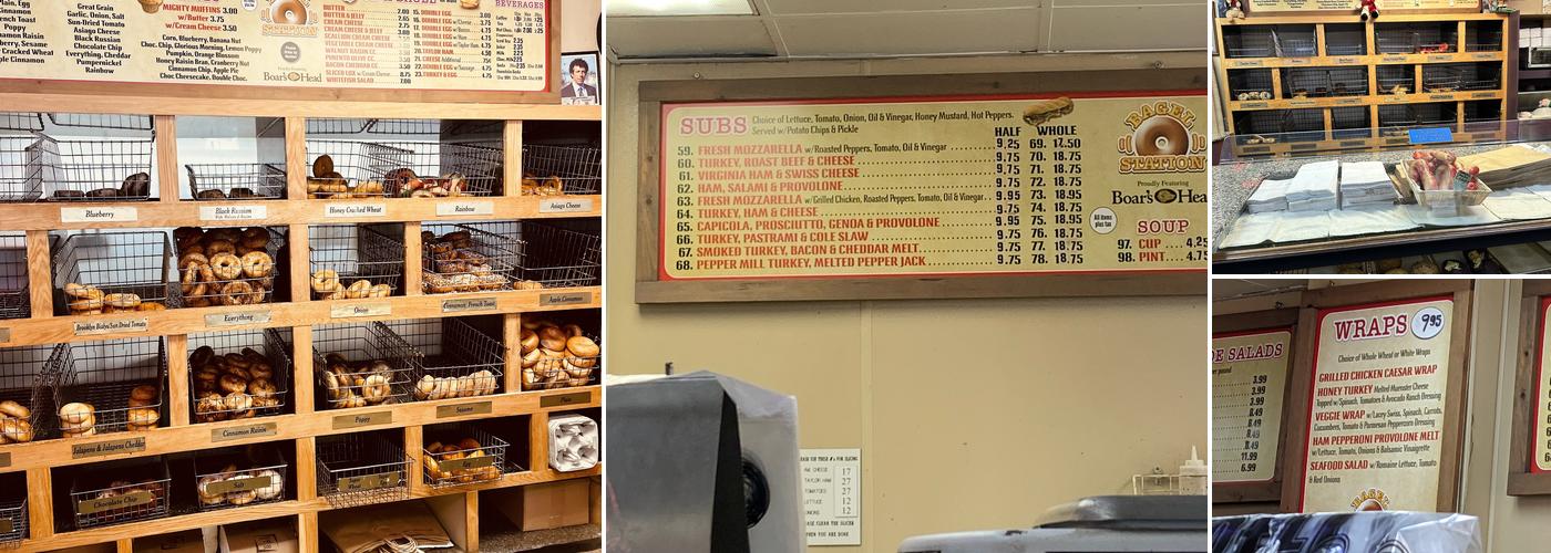 Bagel Station Menu