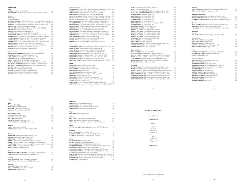 Jupiter Menu
